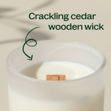 Vanilla Amber Naturally Scented Candle