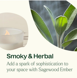 Vanilla Amber Naturally Scented Candle