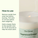 Vanilla Amber Naturally Scented Candle
