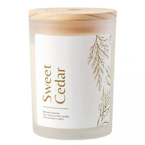 Sweet Cedar Naturally Scented Candle